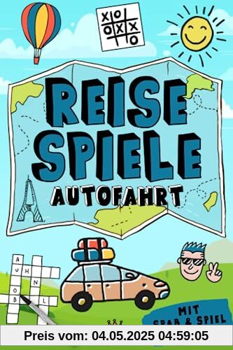 Reisespiele Autofahrt: Mit Spaß und Spiel ans Ziel - Kreative Beschäftigung für Kinder ab 6 Jahren, perfekt für eine lange Autofahrt (Reisespiele ab 8 Jahre, Band 2)