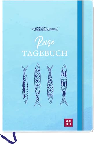 Reisetagebuch (Fische): Journal für Erwachsene zum Ausfüllen - für Weltenbummler und Urlauber in handlichem Format. Mit Sammeltasche. (Reisetagebücher zum Ausfüllen)