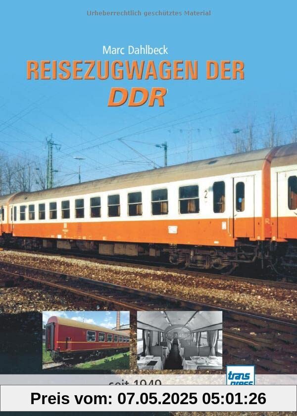 Reisezugwagen der DDR: seit 1949