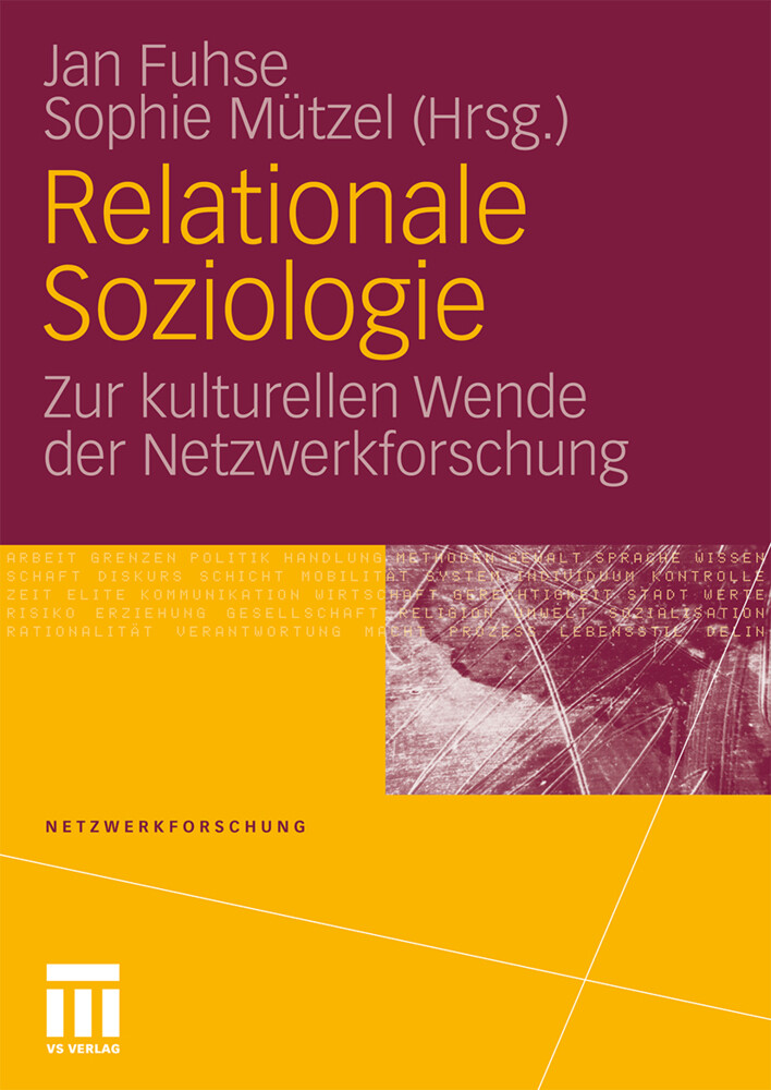 Relationale Soziologie von VS Verlag für Sozialwissenschaften
