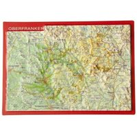 Reliefpostkarte Oberfranken