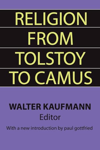 Religion from Tolstoy to Camus Religion from Tolstoy to Camus von Routledge