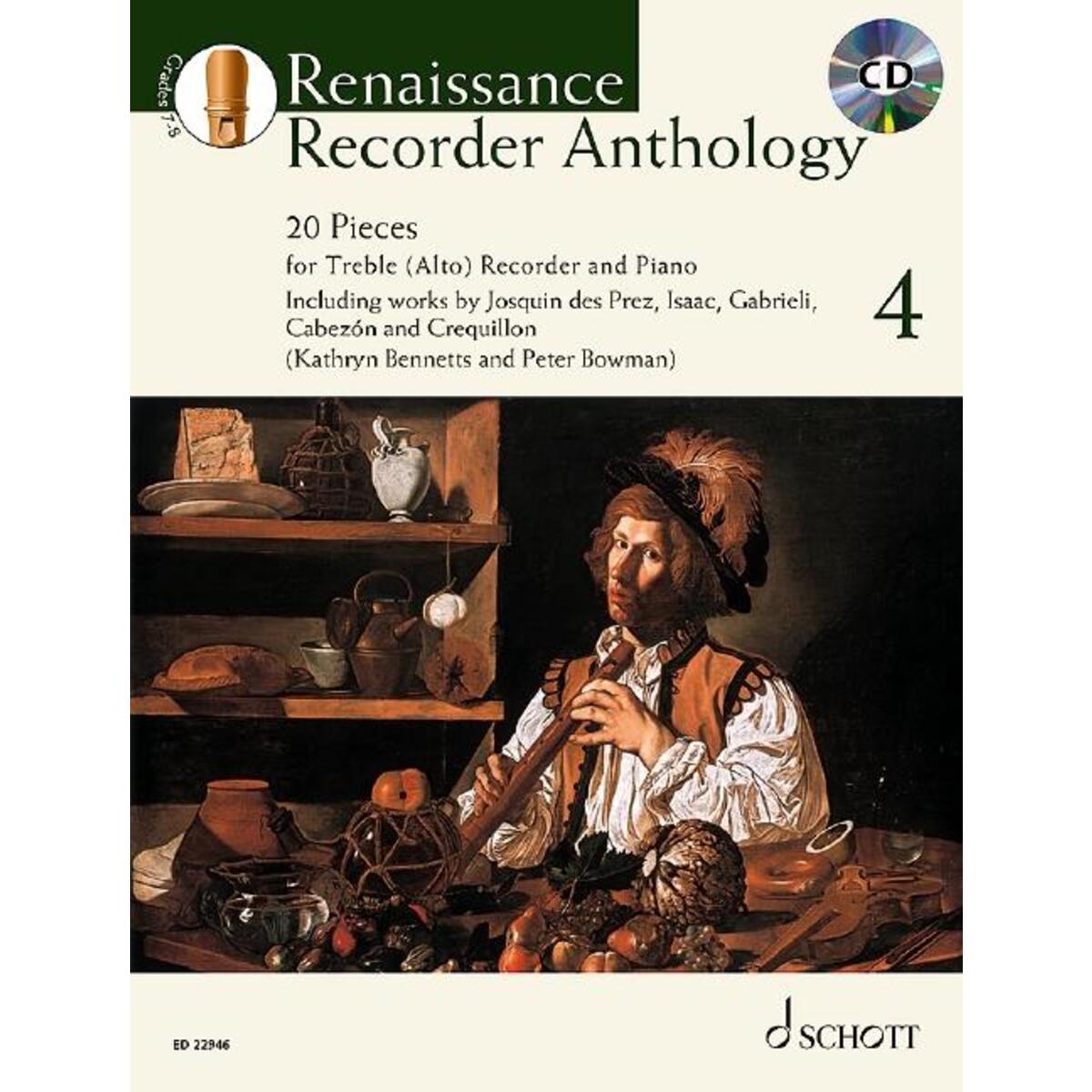 Renaissance Recorder Anthology 4 Renaissance Recorder Anthology 4 von Schott Music