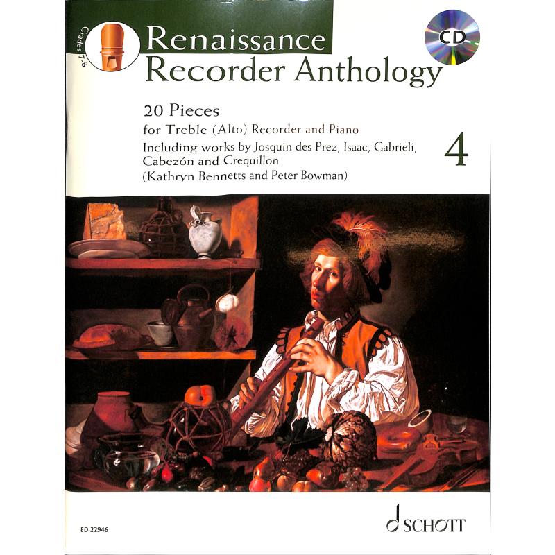 Renaissance recorder anthology 4 Renaissance recorder anthology 4