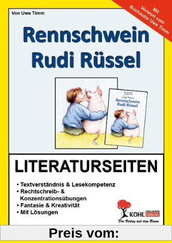 Rennschwein Rudi Rüssel / Literaturseiten: Literaturseiten mit Lösungen