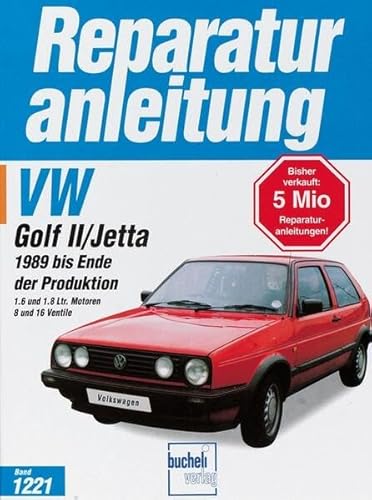 Reparaturanleitung, Band 1221: VW Golf II