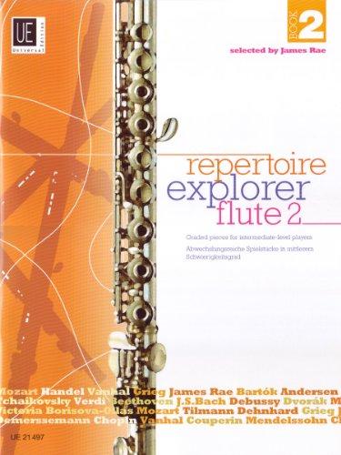 Repertoire Explorer - Flute: Abwechslungsreiche Spielstücke in mittlerem Schwierigkeitsgrad. Band 2. für Flöte solo oder Flöte und Klavier. Repertoire Explorer - Flute: Abwechslungsreiche Spielstücke in mittlerem Schwierigkeitsgrad. Band 2. für Flöte solo oder Flöte und Klavier.