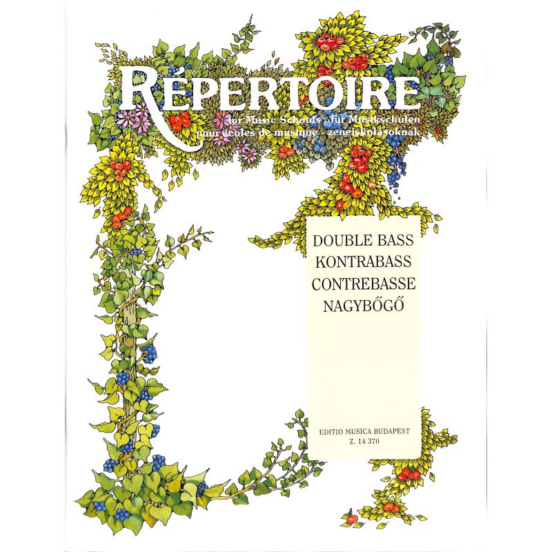 Repertoire Kontrabass für Musikschulen