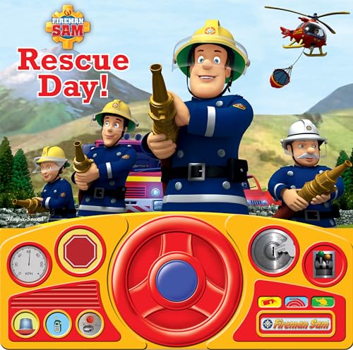 Fireman Sam: Rescue Day! (Steering Wheel Book)