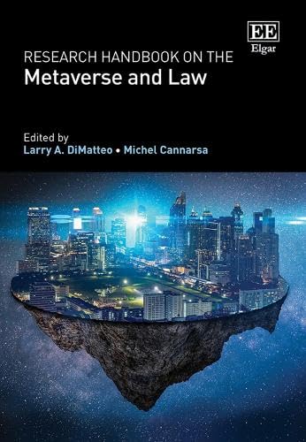 Research Handbook of Metaverse and Law von Edward Elgar Publishing Ltd