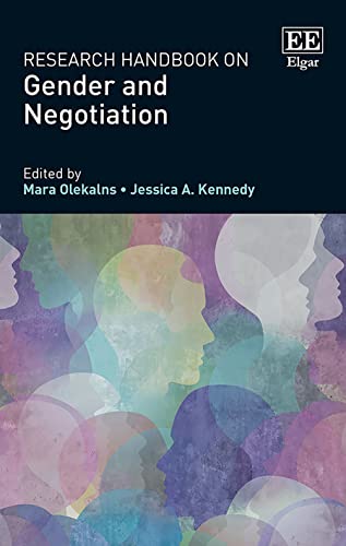 Research Handbook on Gender and Negotiation (Research Handbooks in Business and Management)