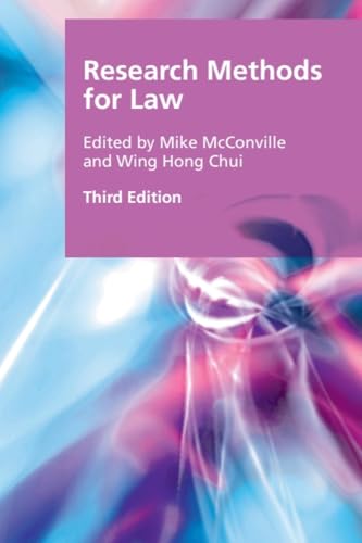 Research Methods for Law (Research Methods for the Arts and Humanities) von Edinburgh University Press