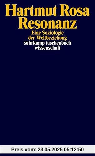 Resonanz: Eine Soziologie der Weltbeziehung (suhrkamp taschenbuch wissenschaft)