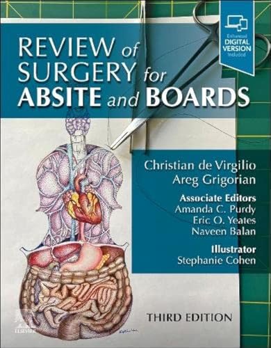 Review of Surgery for ABSITE and Boards von Elsevier