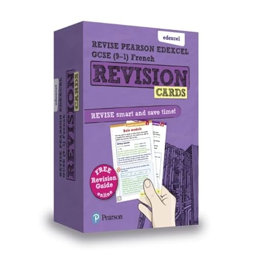 Revise Edexcel GCSE (9-1) French Revision Cards: with free online Revision Guide (Revise Edexcel GCSE Modern Languages 16) von Pearson Education Limited