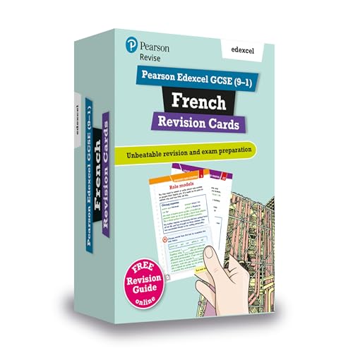 Revise Edexcel GCSE (9-1) French Revision Cards: with free online Revision Guide (Revise Edexcel GCSE Modern Languages 16)