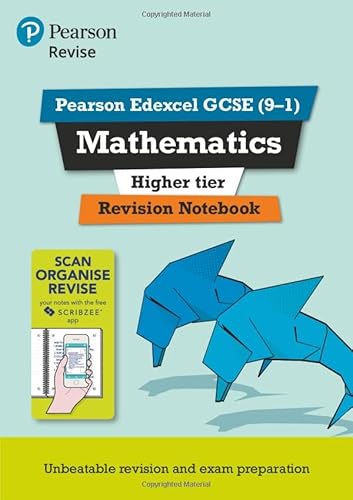 Revise Edexcel GCSE (9-1) Mathematics Higher Notebook: including the SCRIBZEE App (REVISE Edexcel GCSE Maths 2015)