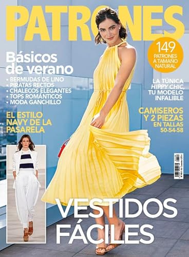 Revista Patrones #459 | Vestidos fáciles: Vestidos para vacaciones, Túnica Hippy chic, El estilo navy (Cultura y Ocio) von RBA Libros