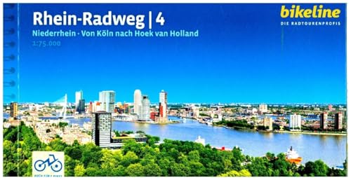 Rhein-Radweg / Rhein-Radweg Teil 4: Teil 4: Niederrhein · Von Köln nach Hoek van Holland, 447 km, 1:75.000, GPS-Tracks Download, LiveUpdate (Bikeline Radtourenbücher, Band 4) von Esterbauer GmbH