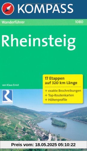 Rheinsteig: Bonn - Wiesbaden. 17 Etappen auf 320 km Länge Rheinsteig: Bonn - Wiesbaden. 17 Etappen auf 320 km Länge