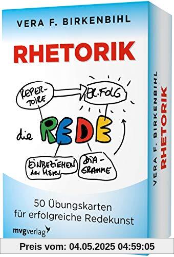 Rhetorik: 50 Übungskarten für erfolgreiche Redekunst