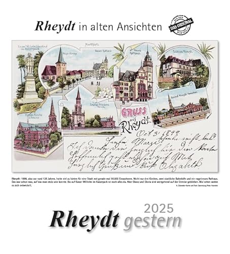 Rheydt gestern 2025: Rheydt in alten Ansichten