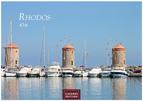 Rhodos 2026 S 24x35 cm von CASARES EDITION