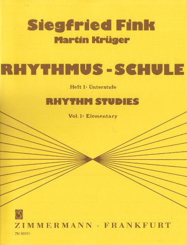 Rhythmus-Schule: Unterstufe. Heft 1. Percussion. von Musikverlag Zimmermann