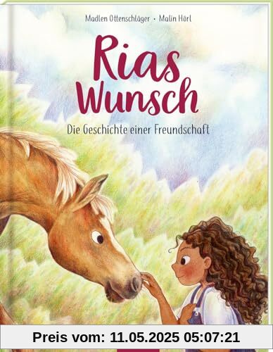 Rias Wunsch: Die Geschichte einer Freundschaft | Kinderbuch ab 3 Jahren, Freundschaft zwischen Pferd und Kind, Pferde-Bilderbuch, für alle Pferdefans Rias Wunsch: Die Geschichte einer Freundschaft | Kinderbuch ab 3 Jahren, Freundschaft zwischen Pferd und Kind, Pferde-Bilderbuch, für alle Pferdefans
