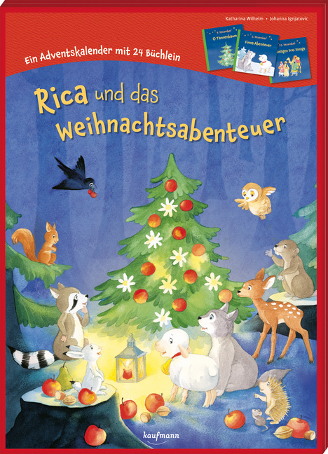 Rica und das Weihnachtsabenteuer - Adventskalender mit 24 Büchlein Rica und das Weihnachtsabenteuer - Adventskalender mit 24 Büchlein von Kaufmann