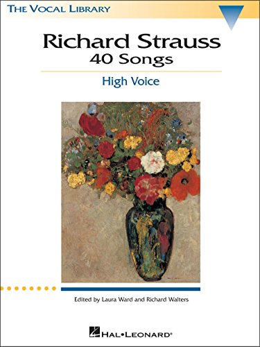 Richard Straus: 40 Songs: High Voice (Vocal Library)