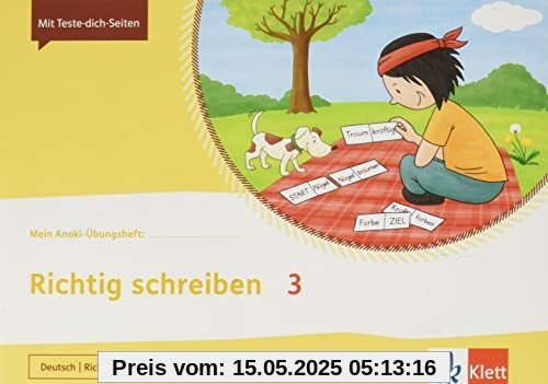 Richtig schreiben 3: Übungsheft Klasse 3 (Mein Anoki-Übungsheft)