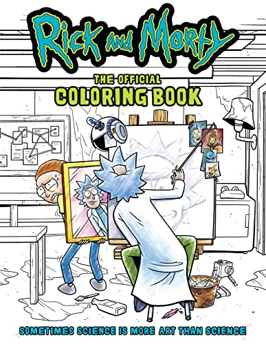 Rick and Morty: Sometimes Science Is More Art Than Science: The Official Colouring Book von Titan Books Ltd