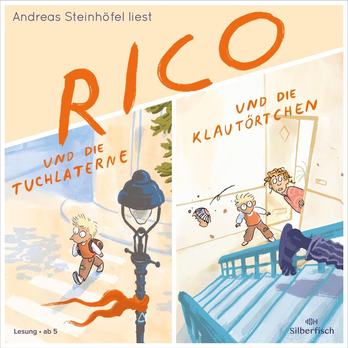 Rico und die Tuchlaterne und Rico und die Klautörtchen von Silberfisch