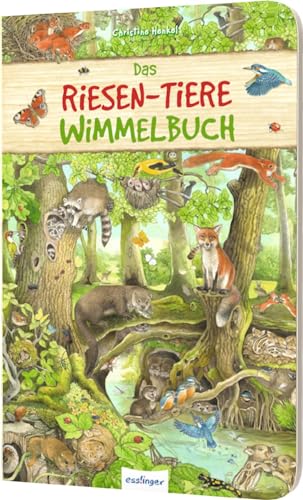 Riesen-Wimmelbuch: Das Riesen-Tiere-Wimmelbuch: Übergroßes Buch für Kinder ab 2 Jahren Riesen-Wimmelbuch: Das Riesen-Tiere-Wimmelbuch: Übergroßes Buch für Kinder ab 2 Jahren von Esslinger Verlag