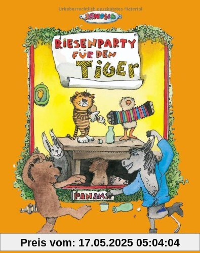 Riesenparty für den Tiger: Die Geschichte, wie der kleine Tiger einmal Geburtstag hatte Riesenparty für den Tiger: Die Geschichte, wie der kleine Tiger einmal Geburtstag hatte