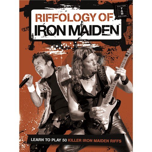Riffology Of Iron Maiden. Für Gitarre, Gitarrentabulatur