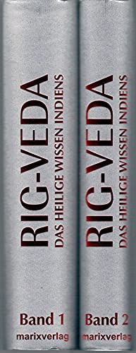 Rig-Veda. Das heilige Wissen Indiens. 2 Bände (alles). Gebundene Ausgabe.