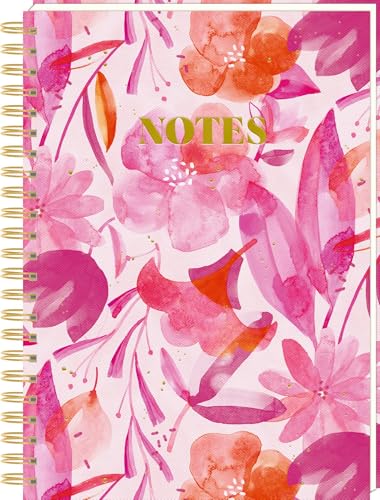Ringbuch DIN A4 – Notizen: All about pink: Notizbuch | A4 | Punkteraster | 80 Blatt | Ringbindung | hochwertige Ausstattung | Für die Uni, Arbeit oder Zuhause von Coppenrath Verlag GmbH & Co. KG