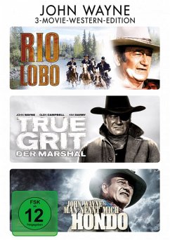 Rio Lobo, True Grit - Der Marshal, Man nennt mich Hondo DVD-Box von Paramount Home Entertainment