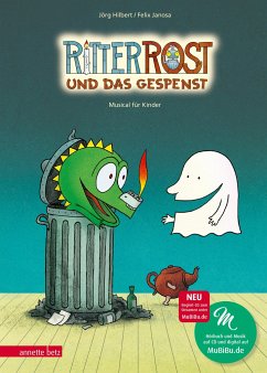 Ritter Rost und das Gespenst / Ritter Rost Bd.2 mit Audio-CD von Betz, Wien
