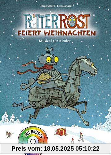 Ritter Rost 7: Ritter Rost feiert Weihnachten: Buch mit CD