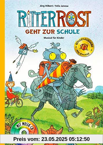 Ritter Rost 8: Ritter Rost geht zur Schule (limitierte Sonderausgabe): Buch mit CD