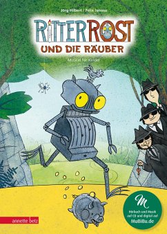 Ritter Rost und die Räuber / Ritter Rost Bd.9 mit Audio-CD von Betz, Wien