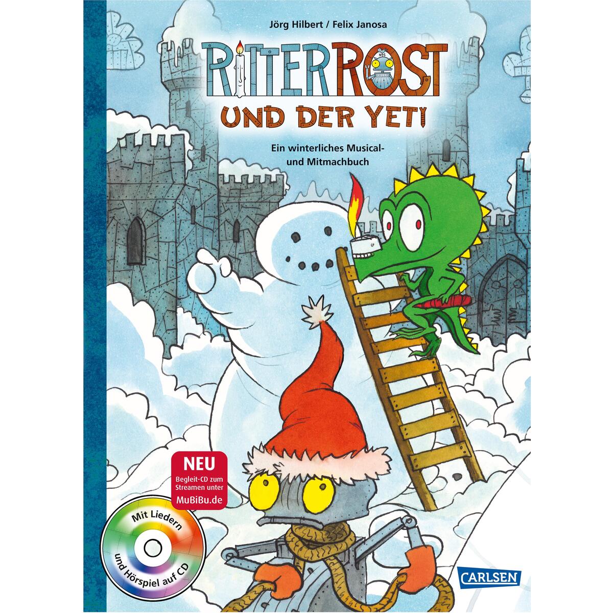 Ritter Rost: Ritter Rost und der Yeti (mit CD) von Betz, Annette