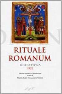 Rituale romanum. Editio typica 1952