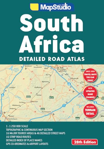 Road Atlas South Africa 1 : 1 250 000 von Map Studio
