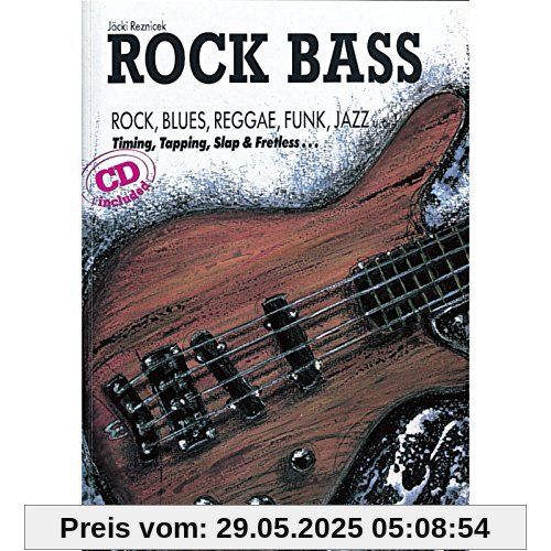 Rock Bass: Rock, Blues, Reaggae, Funk, Jazz. Timing-Topping-Slap und Fretless: Rock, Blues, Reggae, Funk, Jazz u.a. Timing, Tapping, Slap und Fretless