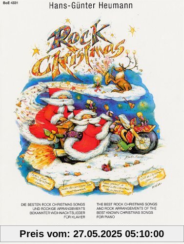 Rock Christmas. Die besten Rock Christmas Songs und rockige Arrangements bekannter Weihnachtslieder für Klavier Rock Christmas. Die besten Rock Christmas Songs und rockige Arrangements bekannter Weihnachtslieder für Klavier