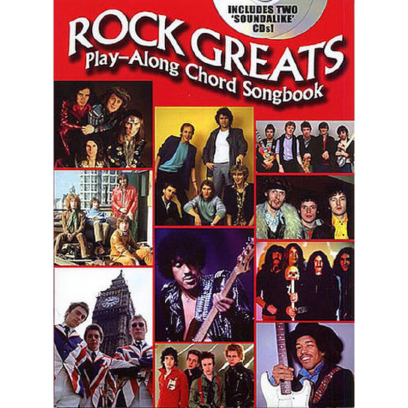 Rock greats play along chord songbook